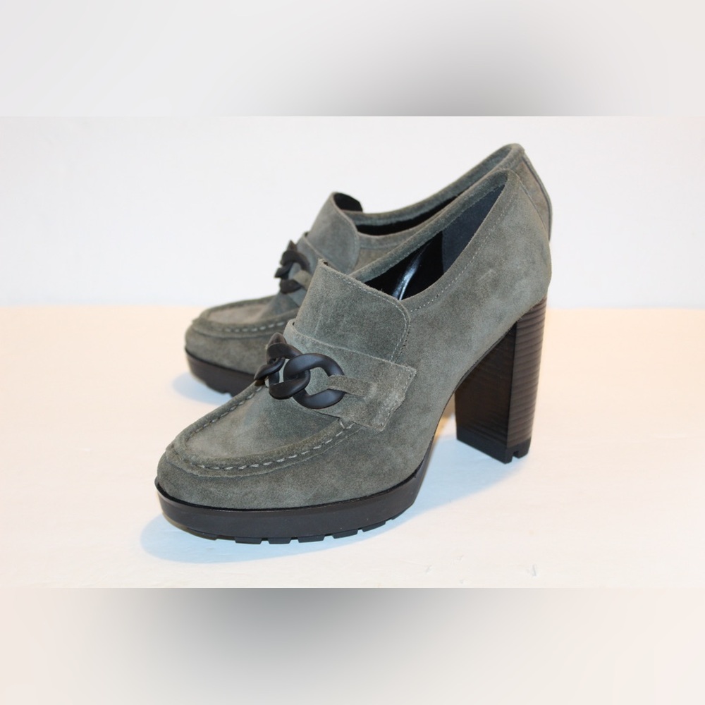 Kenneth Cole Justin Lug Heeled Loafer Size Women’s 8.5